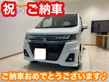 ワゴンＲカスタムＺご納車です♪